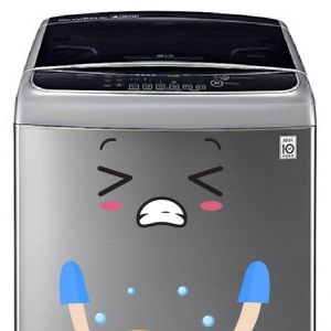 Decal dán tường Decal trang trí máy giặt số 9 Decal dán tường Decal trang trí máy giặt số 9